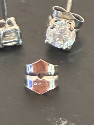 Pendientes Oro 18k Diamantes Naturales 1.06 Ct