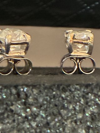 Pendientes Oro 18k Diamantes Naturales 1.06 Ct