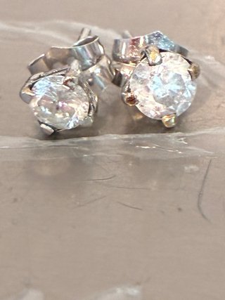 Pendientes Oro 18k Diamantes Naturales 1.06 Ct