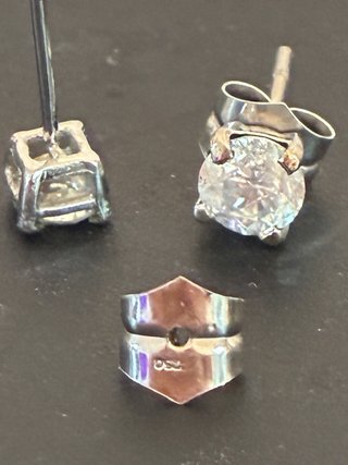 Pendientes Oro 18k Diamantes Naturales 1.06 Ct