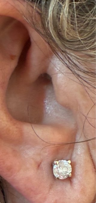 Pendientes Oro 18k Diamantes Naturales 1.06 Ct