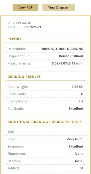 Pendientes Oro 18k Diamantes Naturales 1.06 Ct