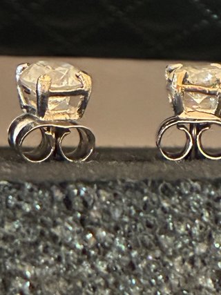 Pendientes Oro 18k Diamantes Naturales 1.06 Ct