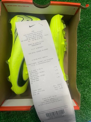 Nike Zoom Vapor 16 Pro Verde/Plata talla 32
