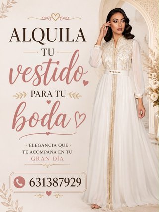 Alquila tu vestido de boda