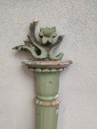 Coppia Antichi Fregi Decorativi