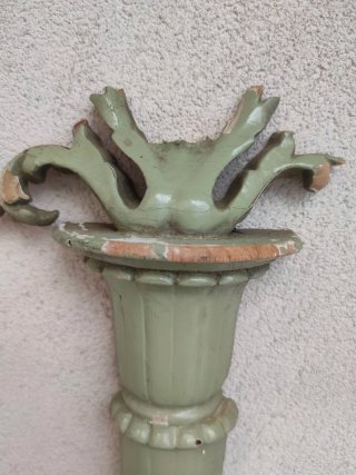 Coppia Antichi Fregi Decorativi