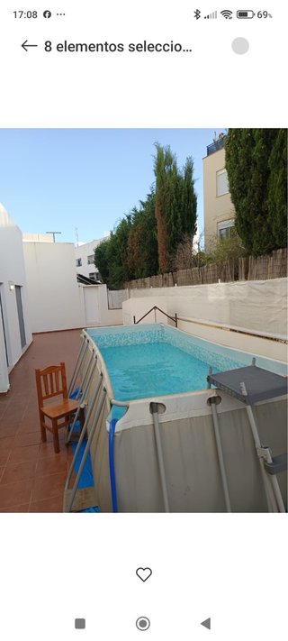 Piscina Rectangular Exterior 412x201x122 cm