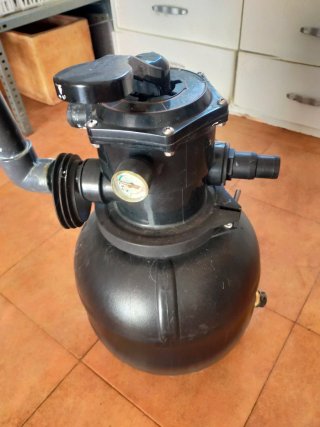 Depuradora de arena más 2 bombas de presión