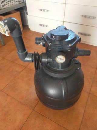 Depuradora de arena más 2 bombas de presión