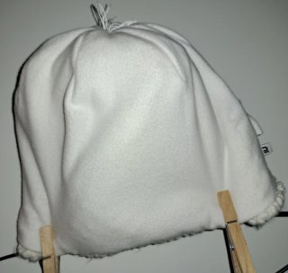 Gorro de invierno Wedze blanco con pompón