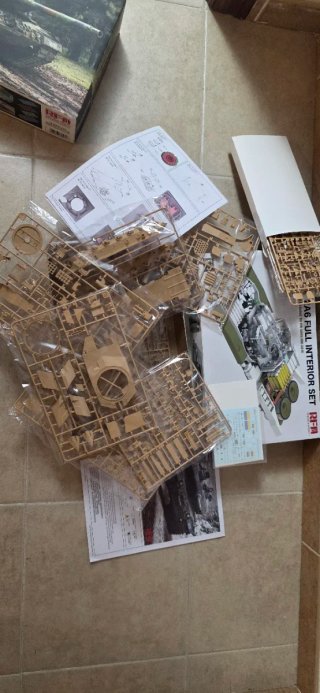 Maqueta 1/35 ryefield model Leopard 2A6 Tanque Bat