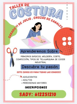 Clases de costura aprende a usar máquinas de coser