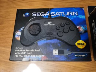 2 Mandos Retro-Bit USB: Saturn y Mega Drive