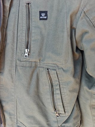 Chaqueta de moto estilo casual