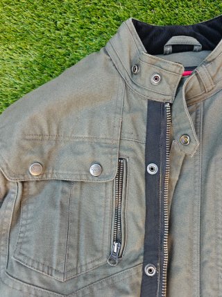 Chaqueta de moto estilo casual