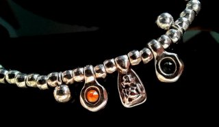 Pulsera 1 de 50 plata y cristal BoyGirl