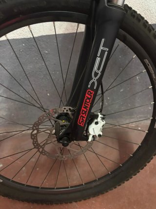Bicicleta Montaña BH  Negra/Roja