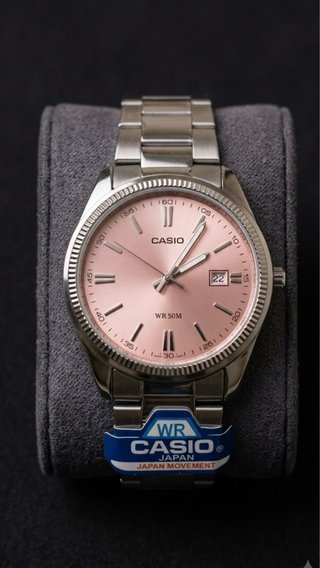 Reloj Casio Rosa y Plata
