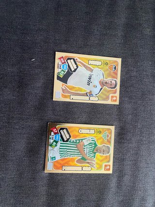 Cromos de fútbol Panini Premium oro