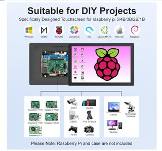 Monitor Táctil XBONFIRE 10.1 Raspberry Pi