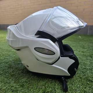 Casco Scorpion Exo-Tech Evo Modular Blanco