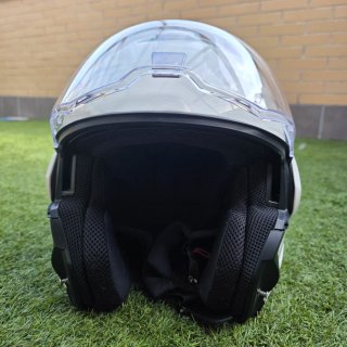 Casco Scorpion Exo-Tech Evo Modular Blanco