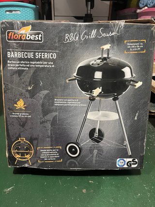 Barbacoa Redonda Florabest