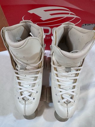 Patines artísticos blancos talla 37,5