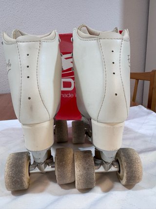 Patines artísticos blancos talla 37,5