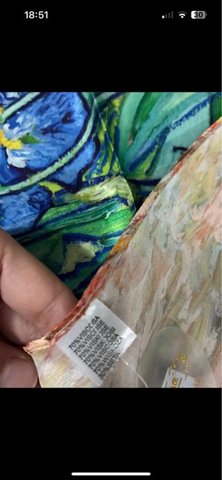 Foulard con stampa floreale