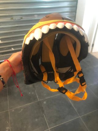 Casco infantil tigre bici/patinete