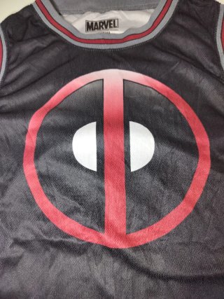 Camiseta Deadpool Marvel Talla XL Vintage
