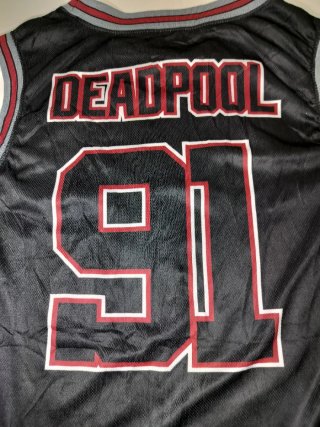 Camiseta Deadpool Marvel Talla XL Vintage
