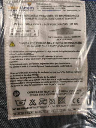 Arnés para grúa de transferencia