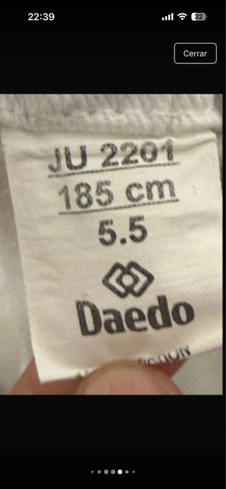 Kimono Judo Blanco
