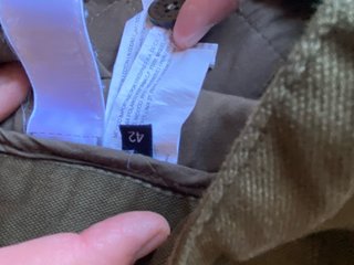 Pantalón chino Adolfo Dominguez verde