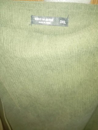 Pichi falda pana verde