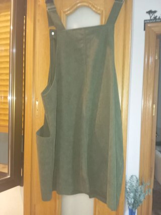 Pichi falda pana verde