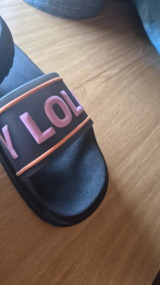 Sandalias Bimba y Lola Negras y Rosas originales