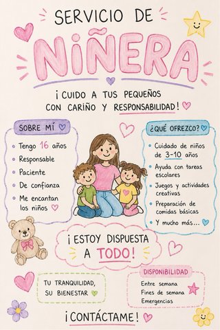 Servicio de niñera (Madrid)