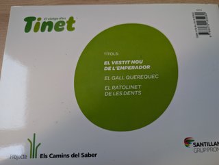 El viaje d'en Tinet. Santillana. Lote de libros.