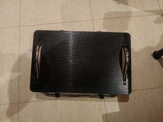 Reposapiés Ikea Negro