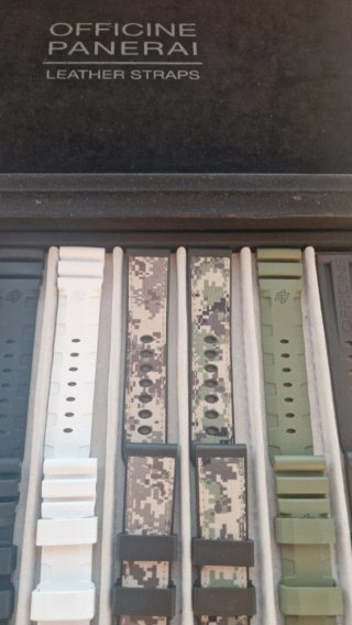 Cinturino Panerai Caucciù Verde Oliva