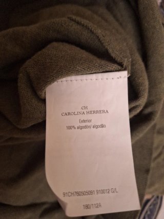 Jersey Carolina Herrera Verde Oliva