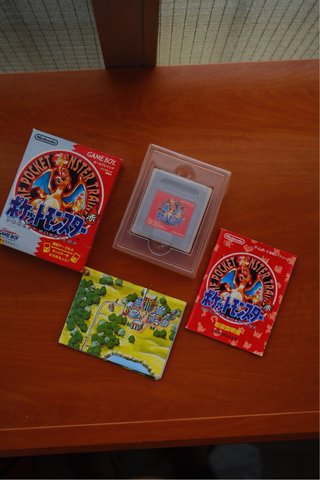 Pokemon Rojo Game Boy Japonés Completo