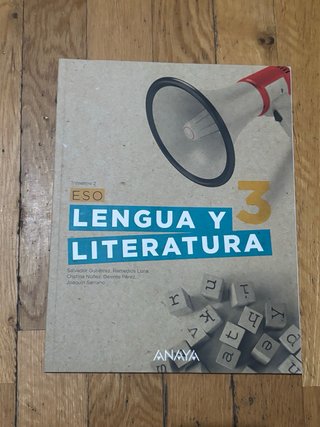 Lengua y literatura 3 ESO