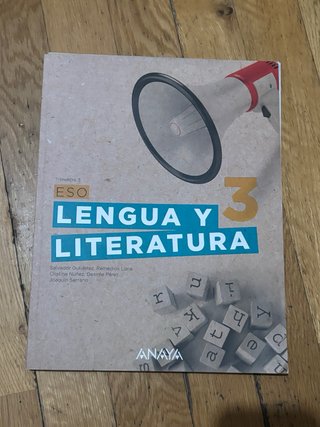 Lengua y literatura 3 ESO