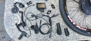 Kit conversión bici eléctrica 29" 36/48V
