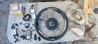 Kit conversión bici eléctrica 29" 36/48V